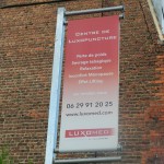 Affiche extérieure Luxomed