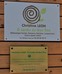 O Jardin du Bien Etre plaque exterieure narbonne