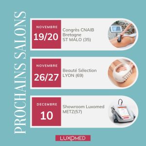 prochains salons novembre
