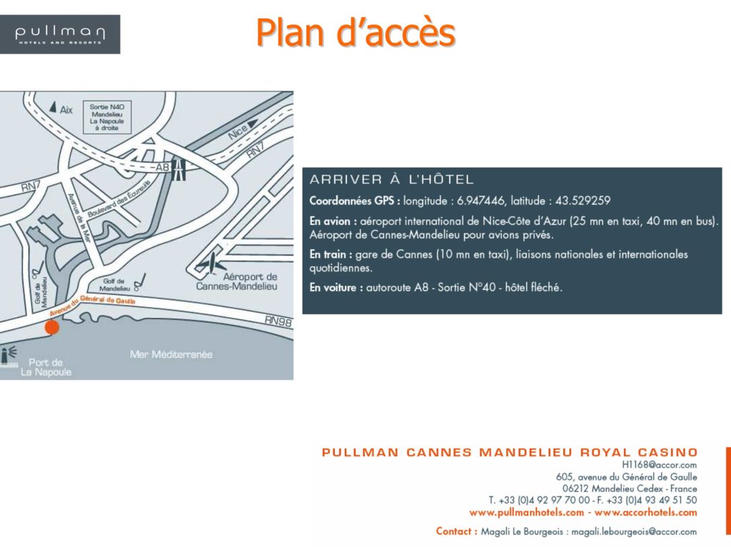 plan d'accès 